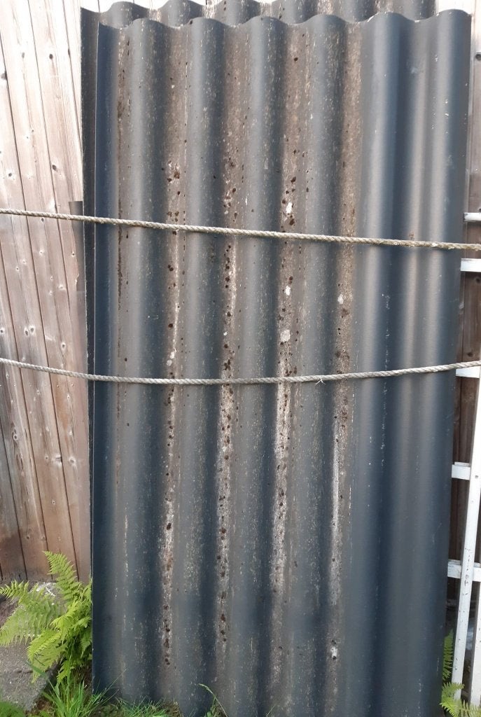 dak golfplaten cementvezel 3 stuks 212 x 110, Doe-het-zelf en Verbouw, Platen en Panelen, Ophalen, Zo goed als nieuw, Overige materialen