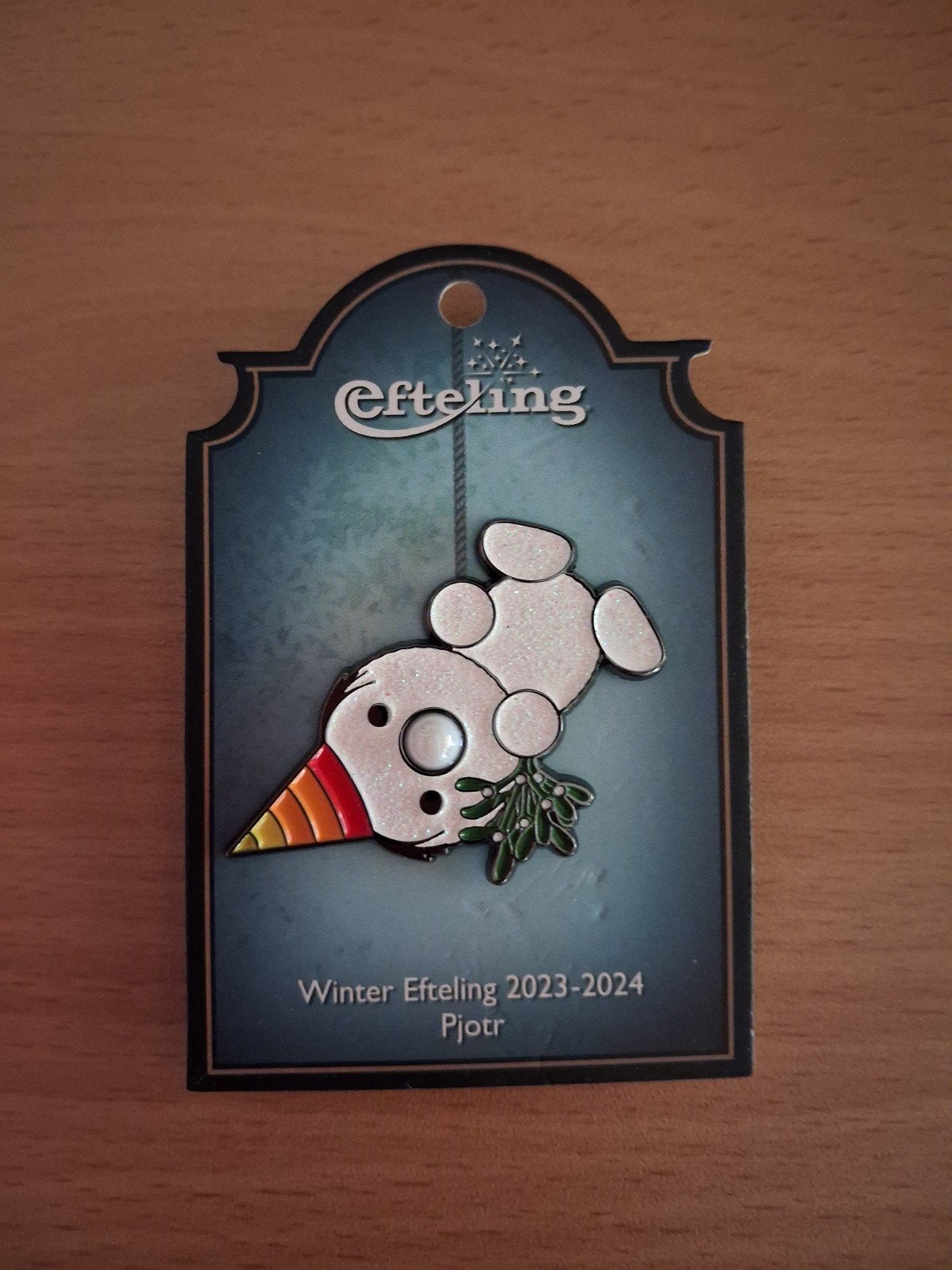 Winter Efteling 2023-2024 Pjotr Pin, Ophalen of Verzenden, Nieuw, Button of Speldje