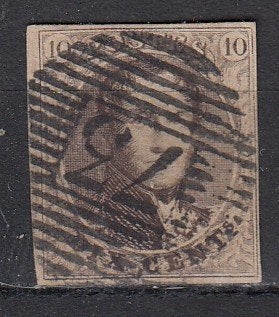 Belgie ocb 10 A, Verzenden, Gestempeld