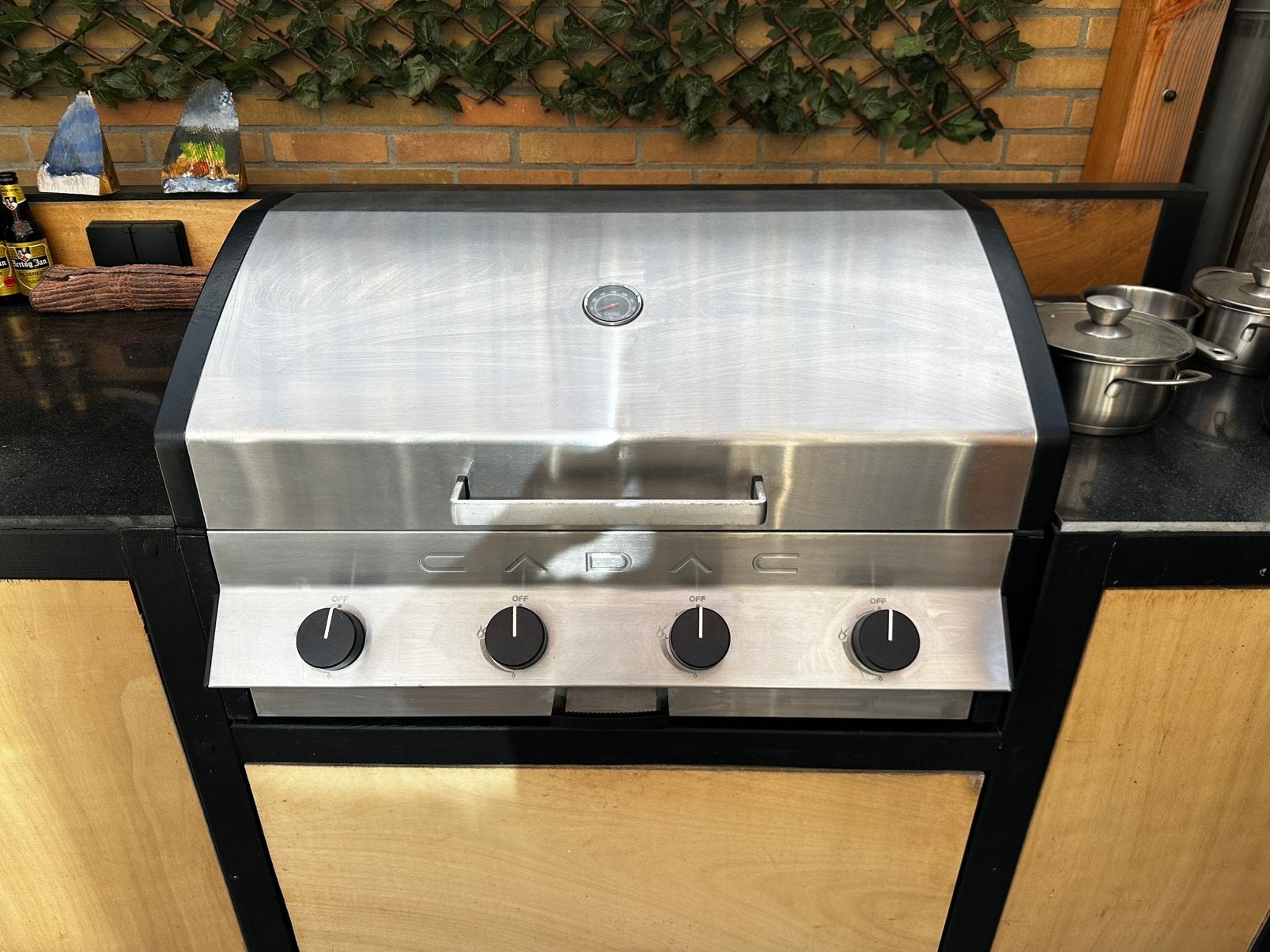 Cadac Meridian 4B tafelmodel gas bbq, Ophalen, Zo goed als nieuw