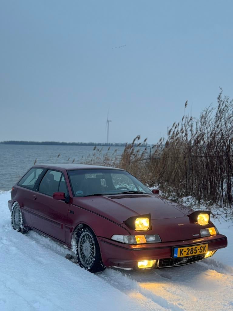 Volvo 480 gt, Auto's, Volvo, Voorwielaandrijving, 4 cilinders, 4 stoelen, Leder en Stof
