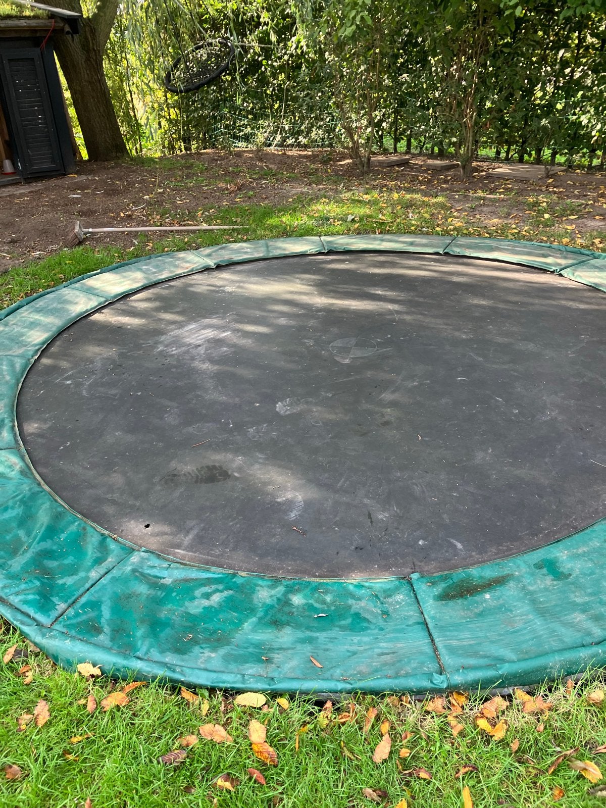 Grote Avyna trampoline, ingraafmodel, Ophalen, Gebruikt