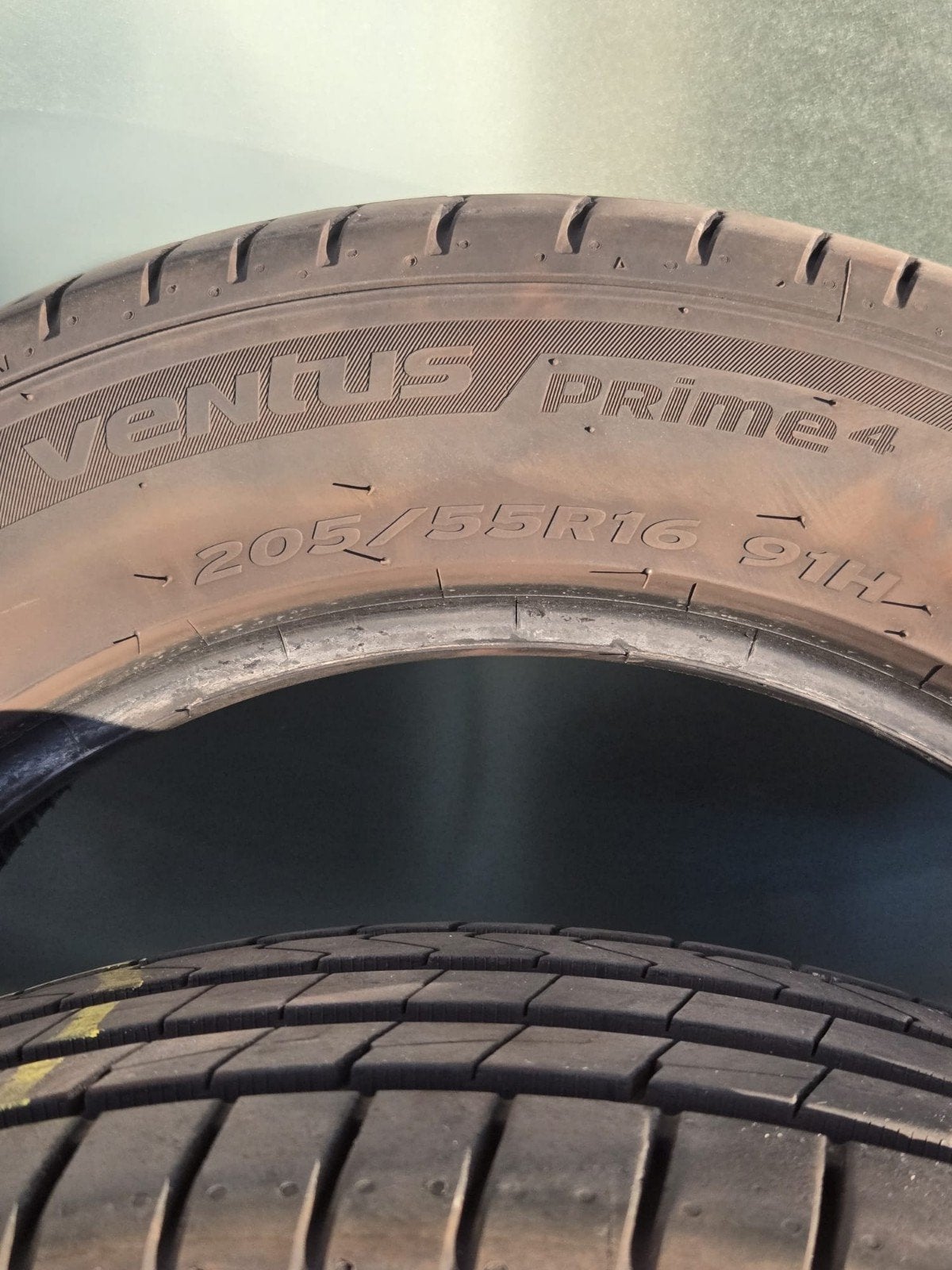 "Hankook Ventus Prime 4" 2 zomerbanden 205/55R16, Auto-onderdelen, Gebruikt, 16 inch, Band(en), Personenwagen