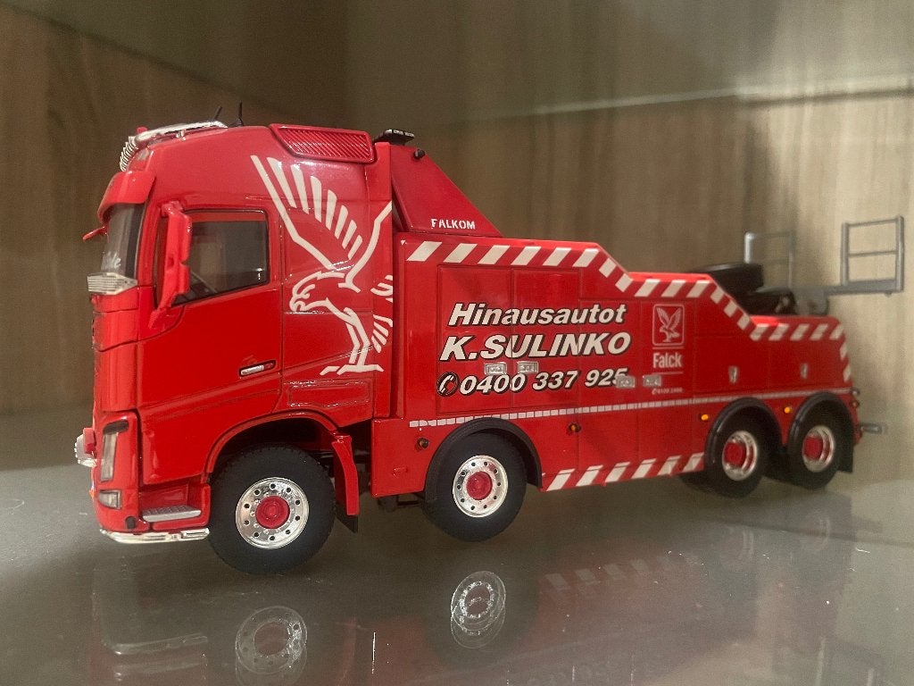 Wrecker 1:50 model, Ophalen of Verzenden, Zo goed als nieuw, Bus of Vrachtwagen, Wsi