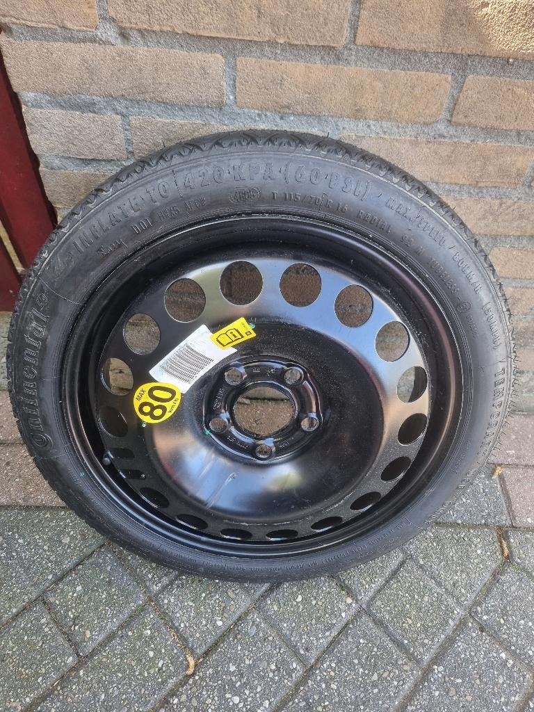 Auto reservewiel Opel, Ophalen