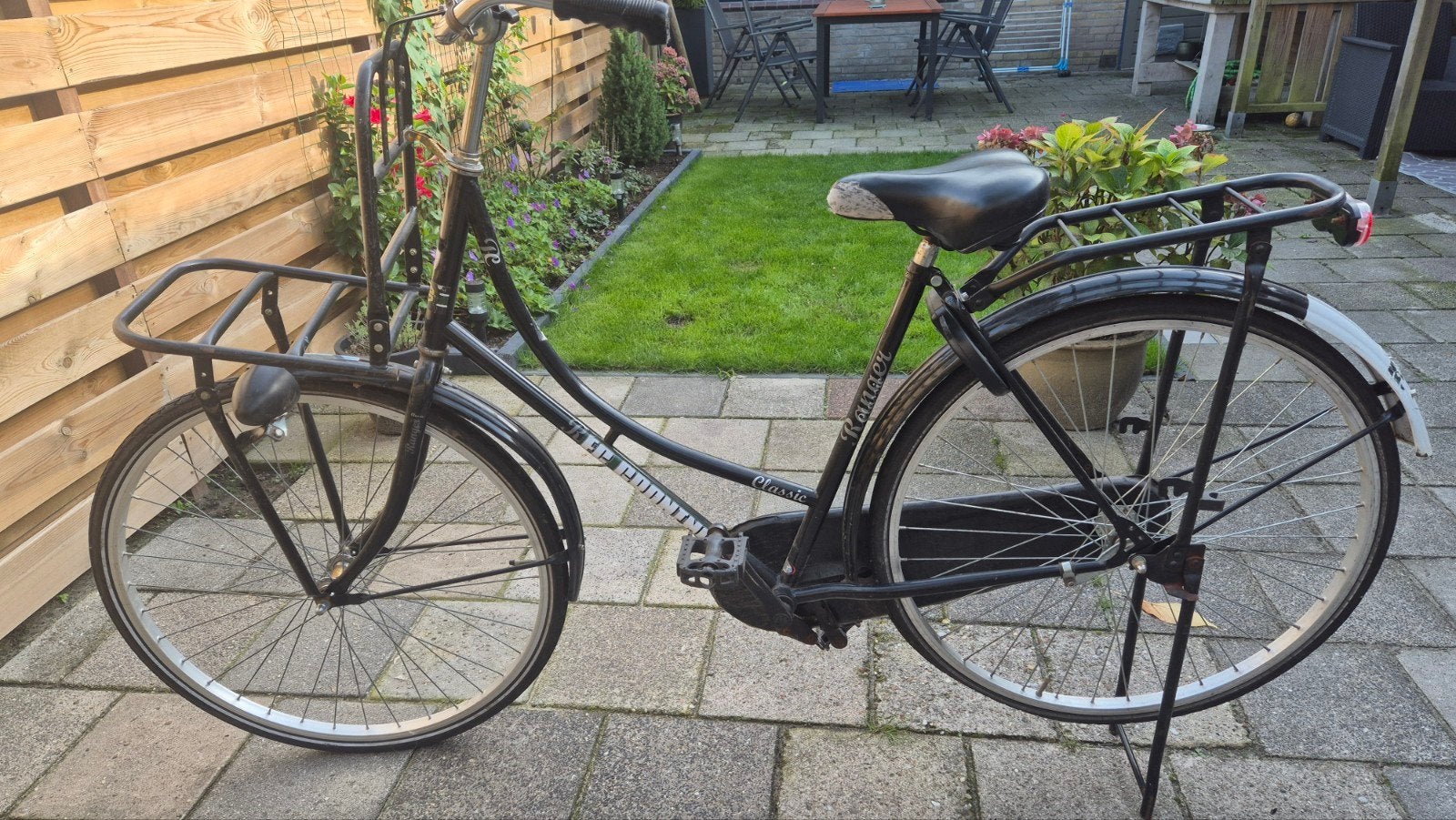 opoefiets opknapper, Ophalen, Gebruikt
