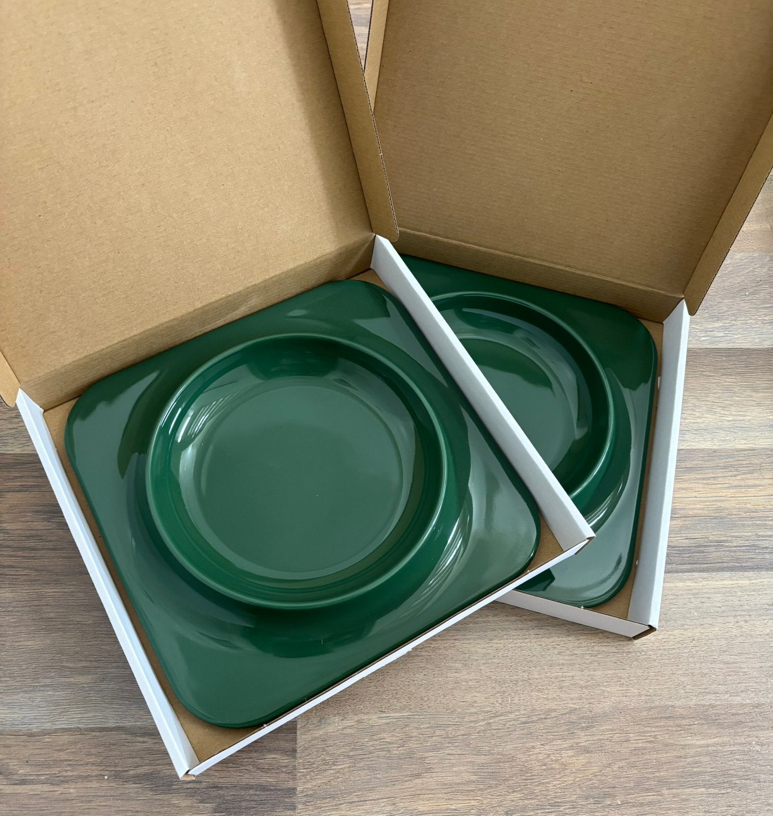 Ikea Vinterfint borden (2 stuks), Ophalen of Verzenden, Zo goed als nieuw, Overige stijlen, Bord(en)