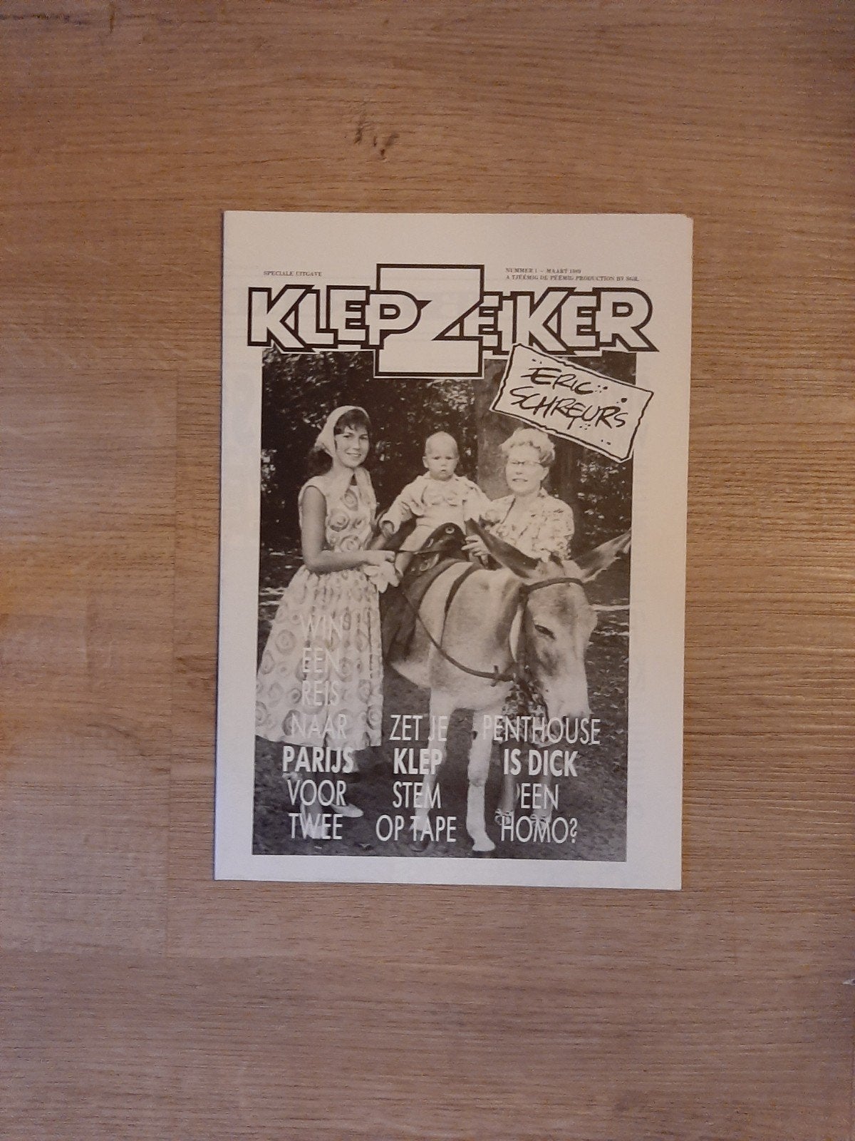 KLEP ZEKER - Eric Schreurs - Speciaal nummer, Ophalen of Verzenden, Gelezen, Overige typen