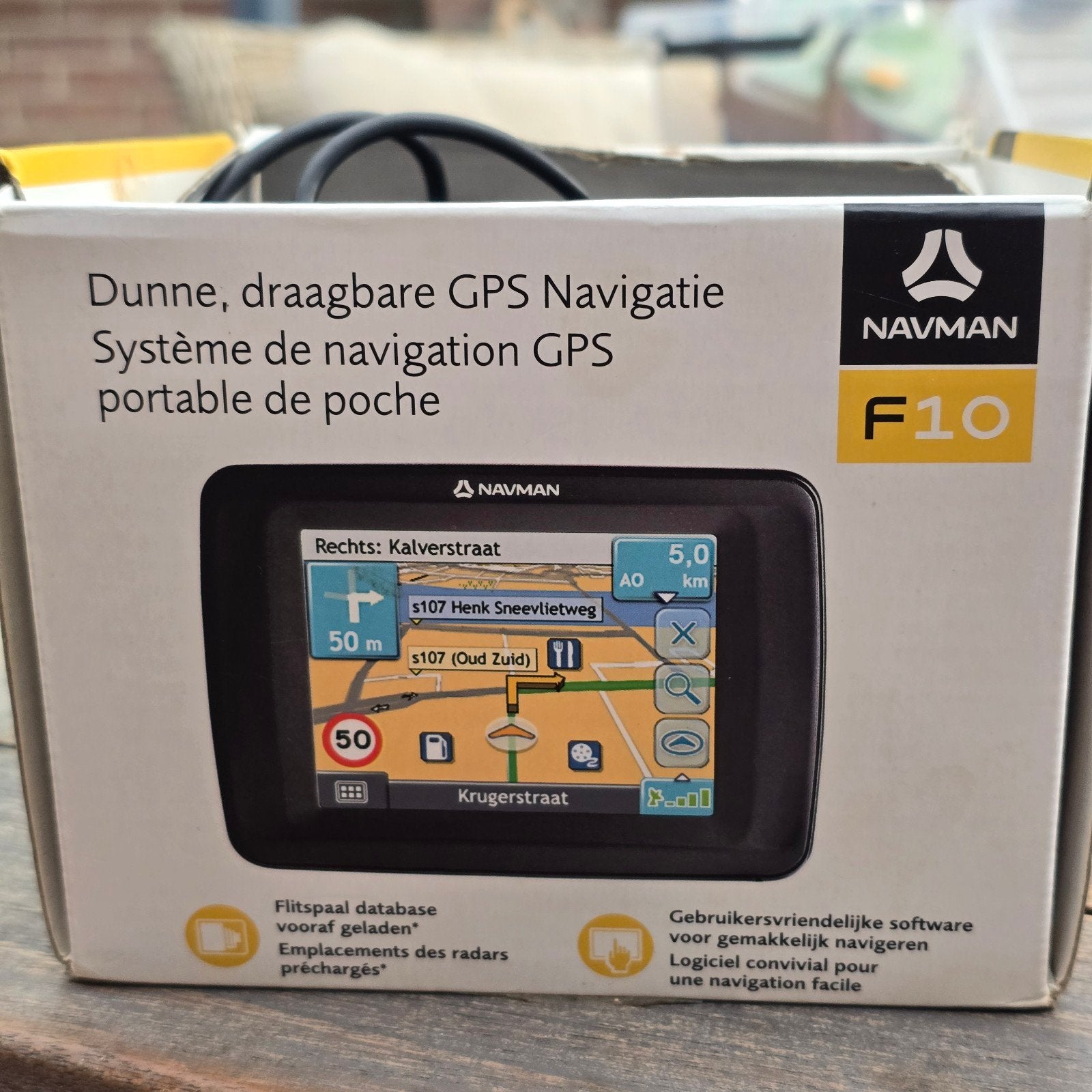Vintage Navman F10 GPS Navigatie Systeem - Oud maar Werkt!, Auto diversen, Ophalen