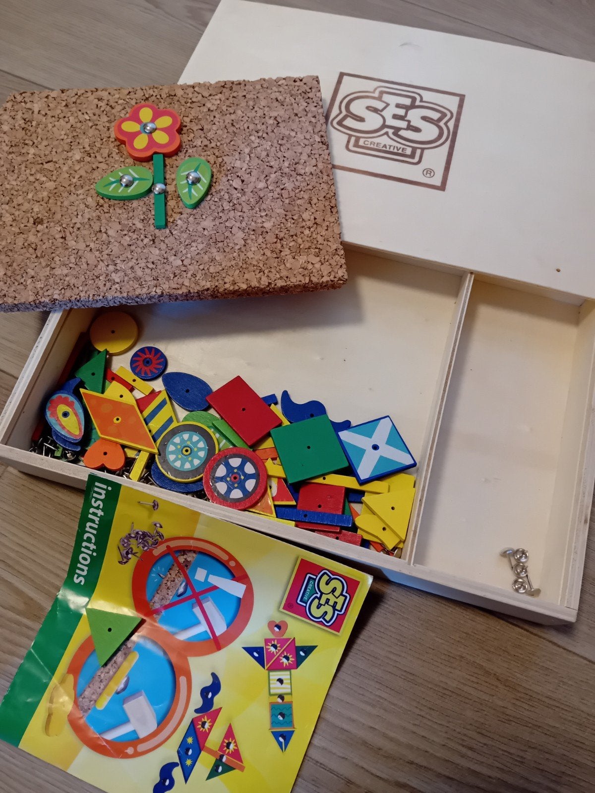 Hamertje Tik SES Creative in houten kist, Ophalen, Gebruikt, Bouwen