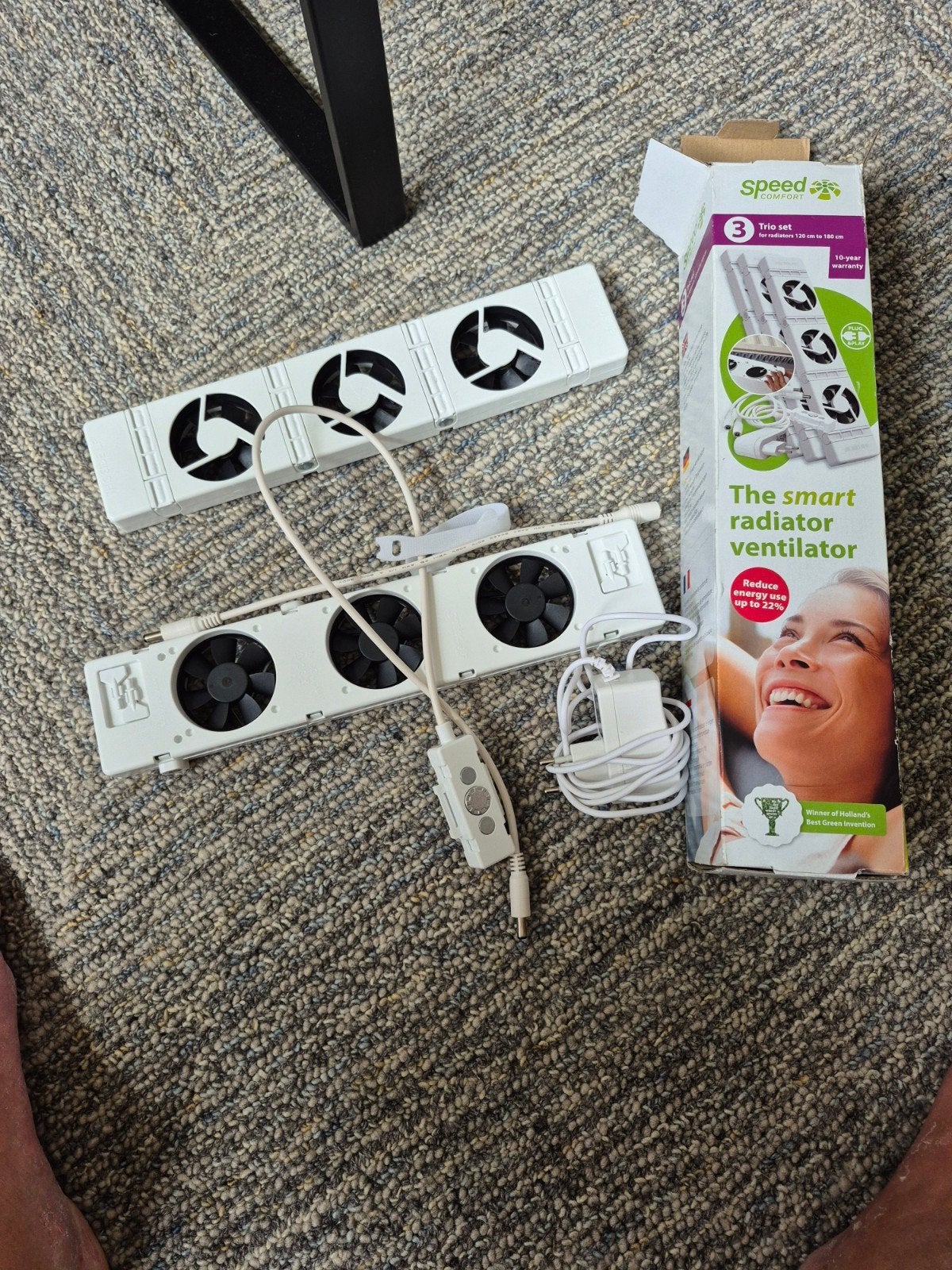 Speedcomfort slimme radiatorventilator set, Doe-het-zelf en Verbouw, Ophalen