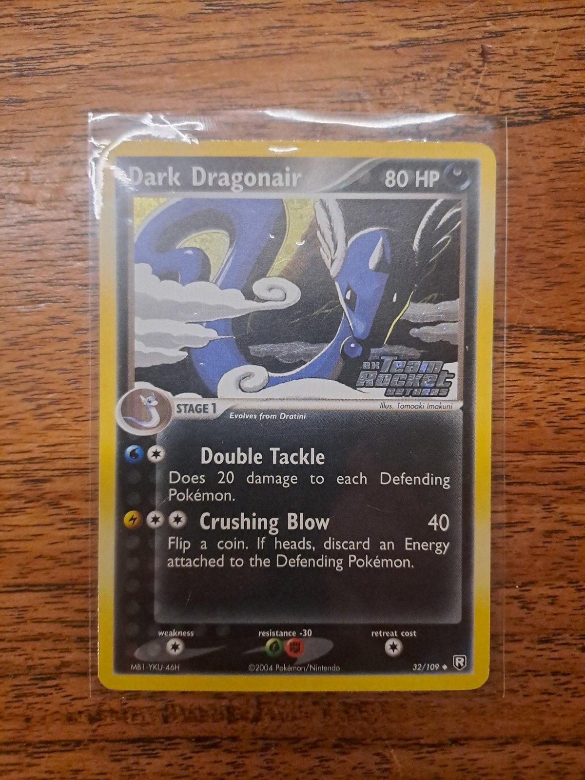 Dark Dragonair Stamped Holo, Ophalen of Verzenden