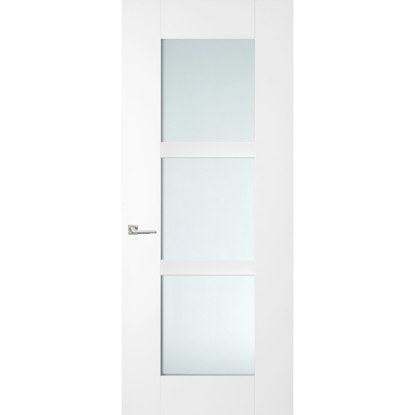 Skantrae Stomp binnendeur 88x211 cm met glas satinato, Ophalen, 80 tot 100 cm, Binnendeur, Nieuw