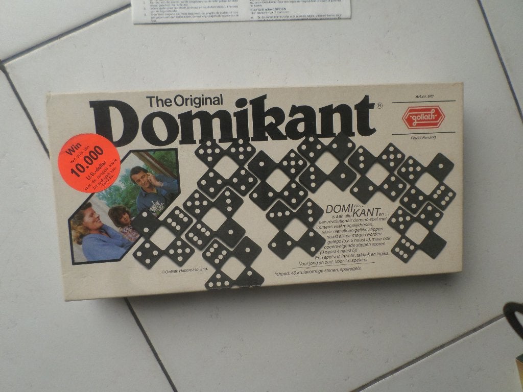 Bordspel DOMIKANT, Ophalen of Verzenden, Gebruikt, Goliath
