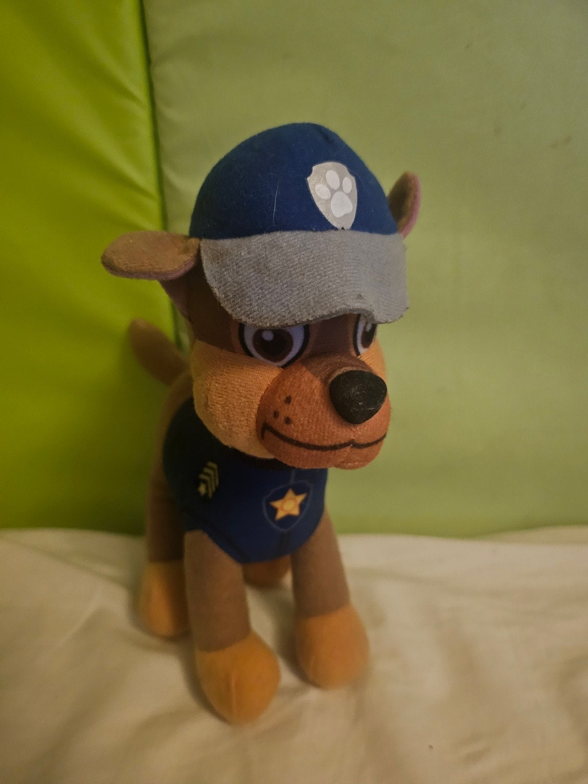 Paw Patrol Chase knuffel - Zo goed als nieuw, Overige merken, Zo goed als nieuw, Middelgroot (20 tot 80 cm), Bruin