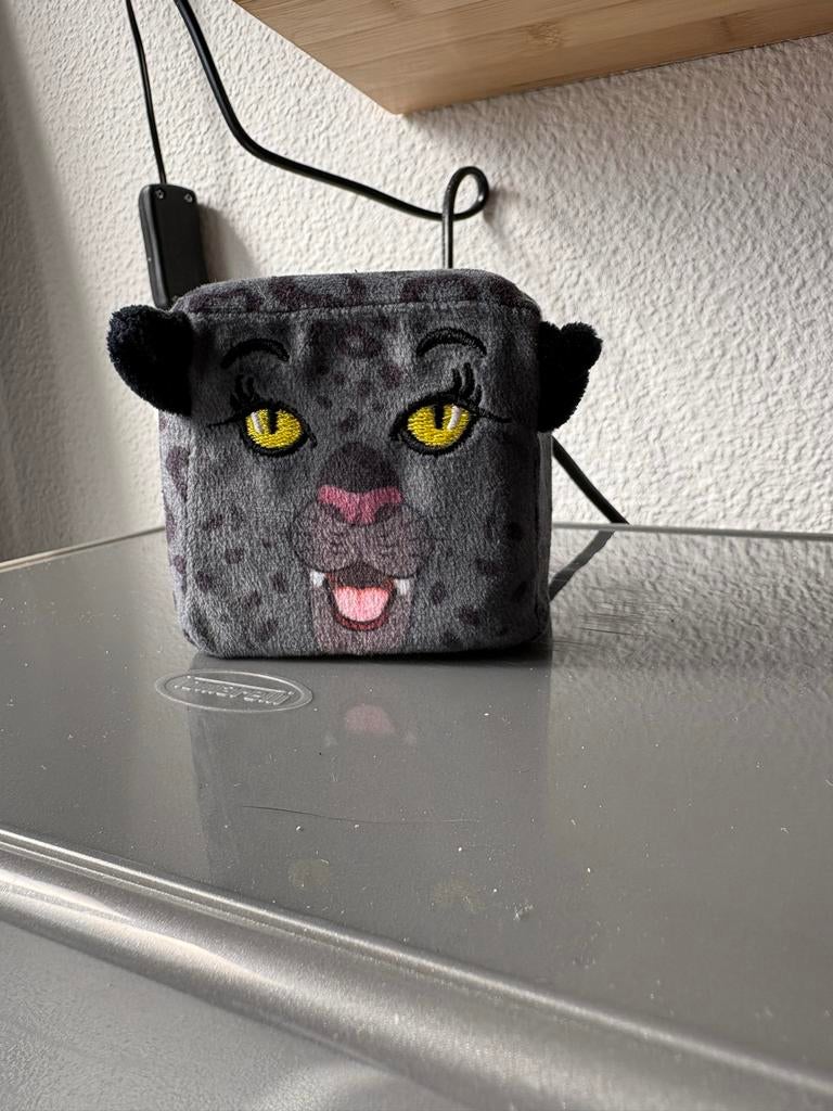 Zwarte Panter Kubus Knuffel - Zo goed als nieuw, Overige merken, Overige karakters, Overige typen, Zwart