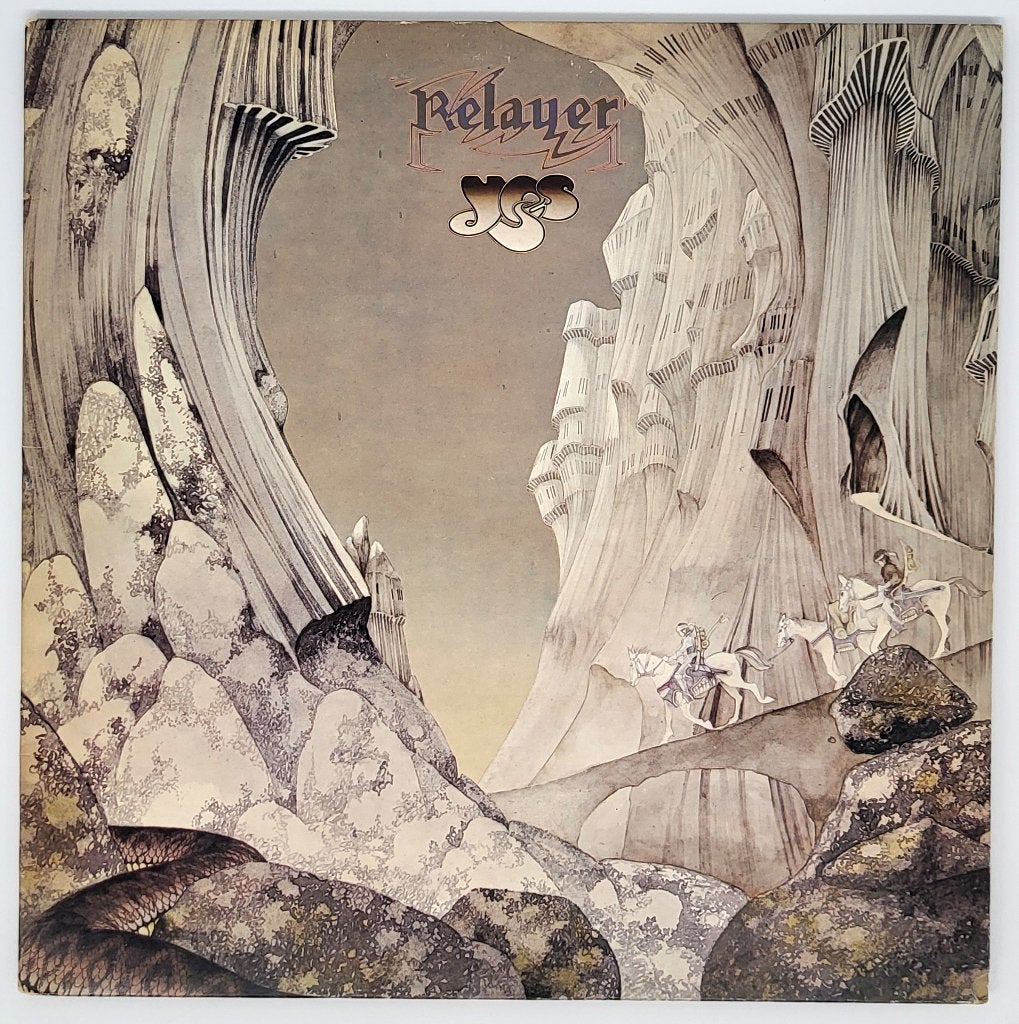Yes - Relayer - Vinyl LP  - ATL 50096 - VG+/VG, Ophalen of Verzenden, Gebruikt, 12 inch, Progressive Rock