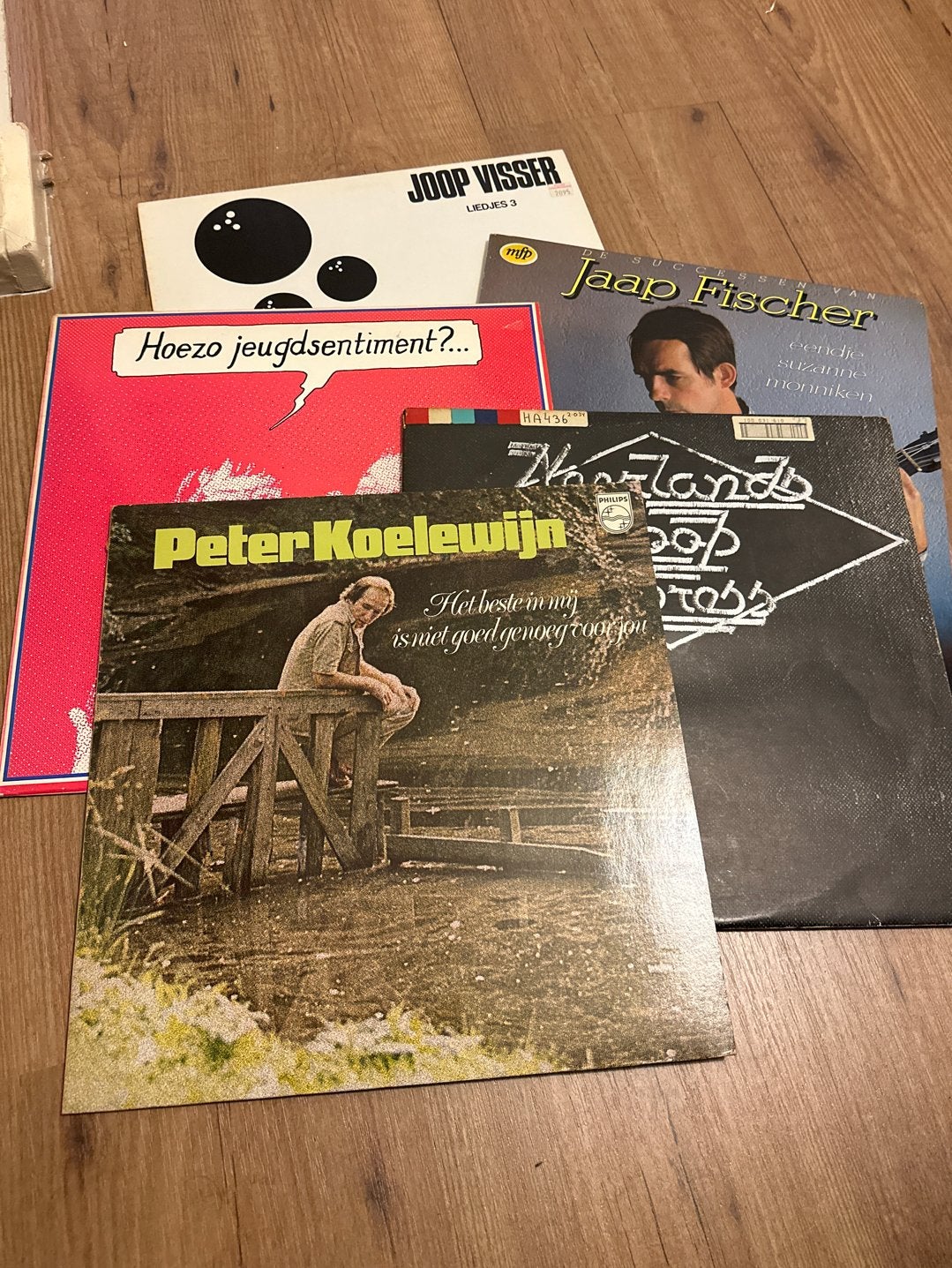 Diverse Nederlandse LP's - Joop Visser, Jaap Fischer, Peter, LP, Gebruikt, Ophalen of Verzenden, Pop