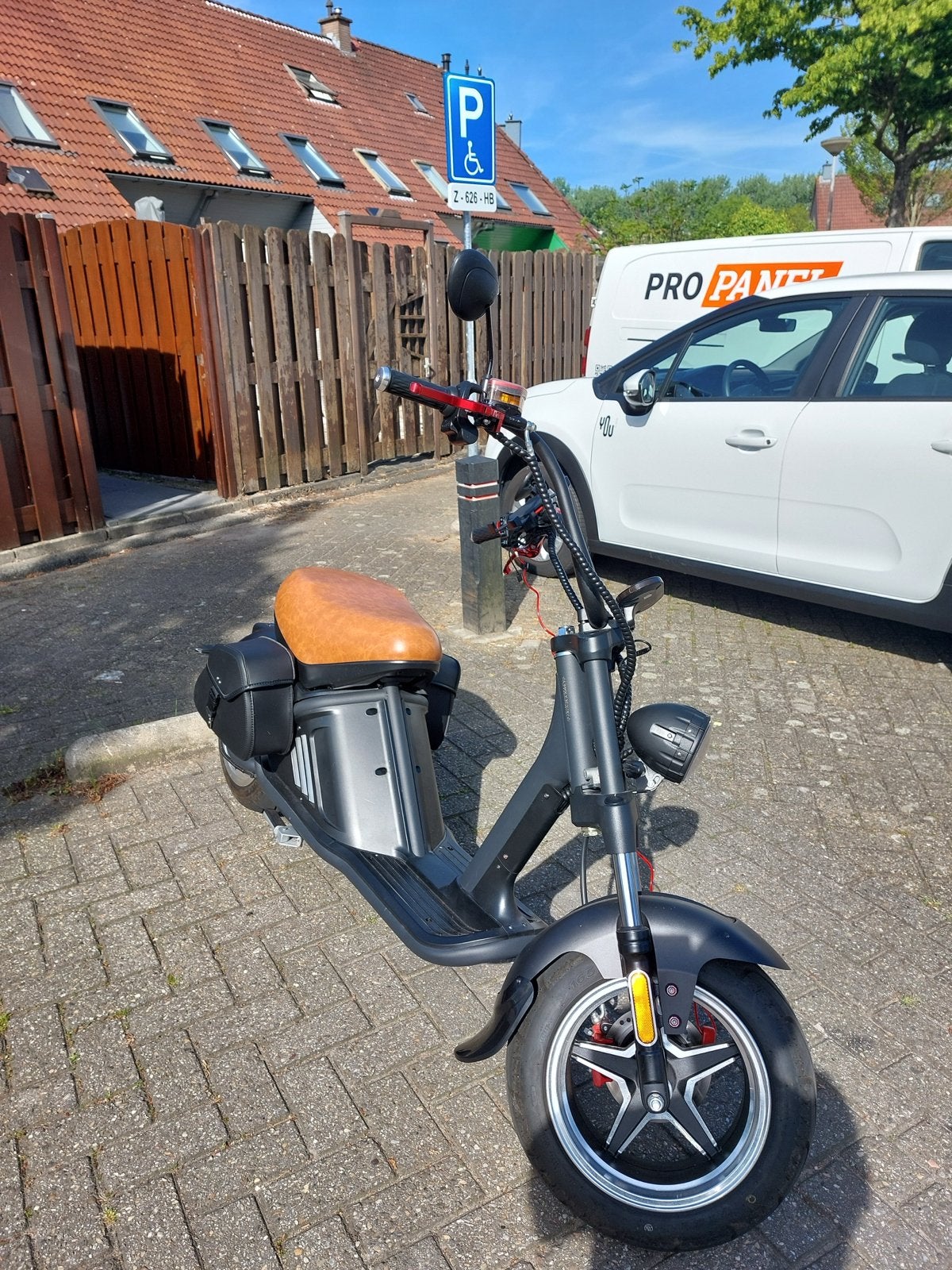 Zeer mooie elektrische E-Shopper 4 jaar oud, Fietsen en Brommers, Snorfietsen en Snorscooters, Ophalen, Zo goed als nieuw, Elektrisch