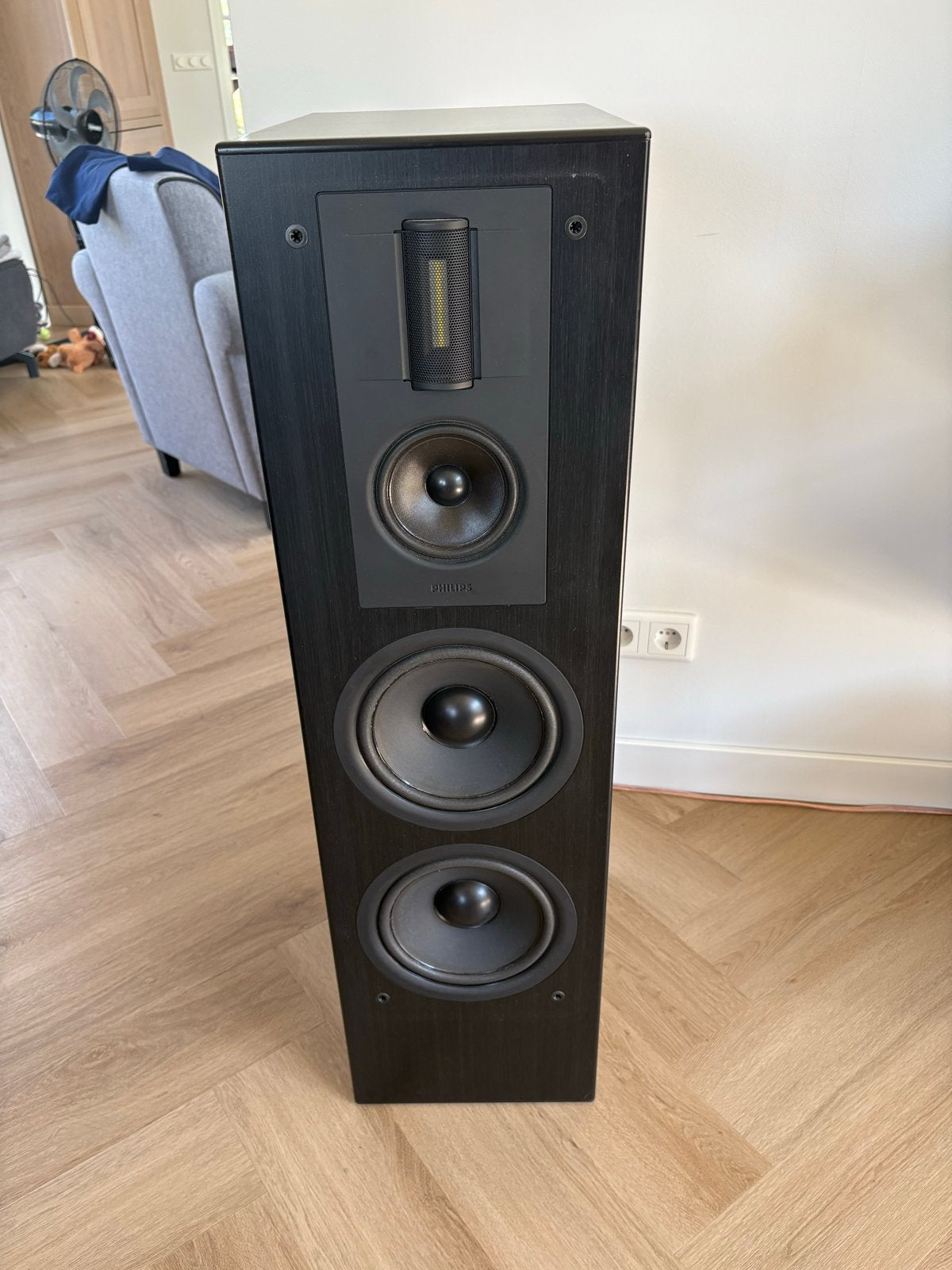 Philips FB 860 Conductor Series Vloerstaande Luidsprekers, Gebruikt, Ophalen, 150 watt of meer, Vloerstaande luidspreker