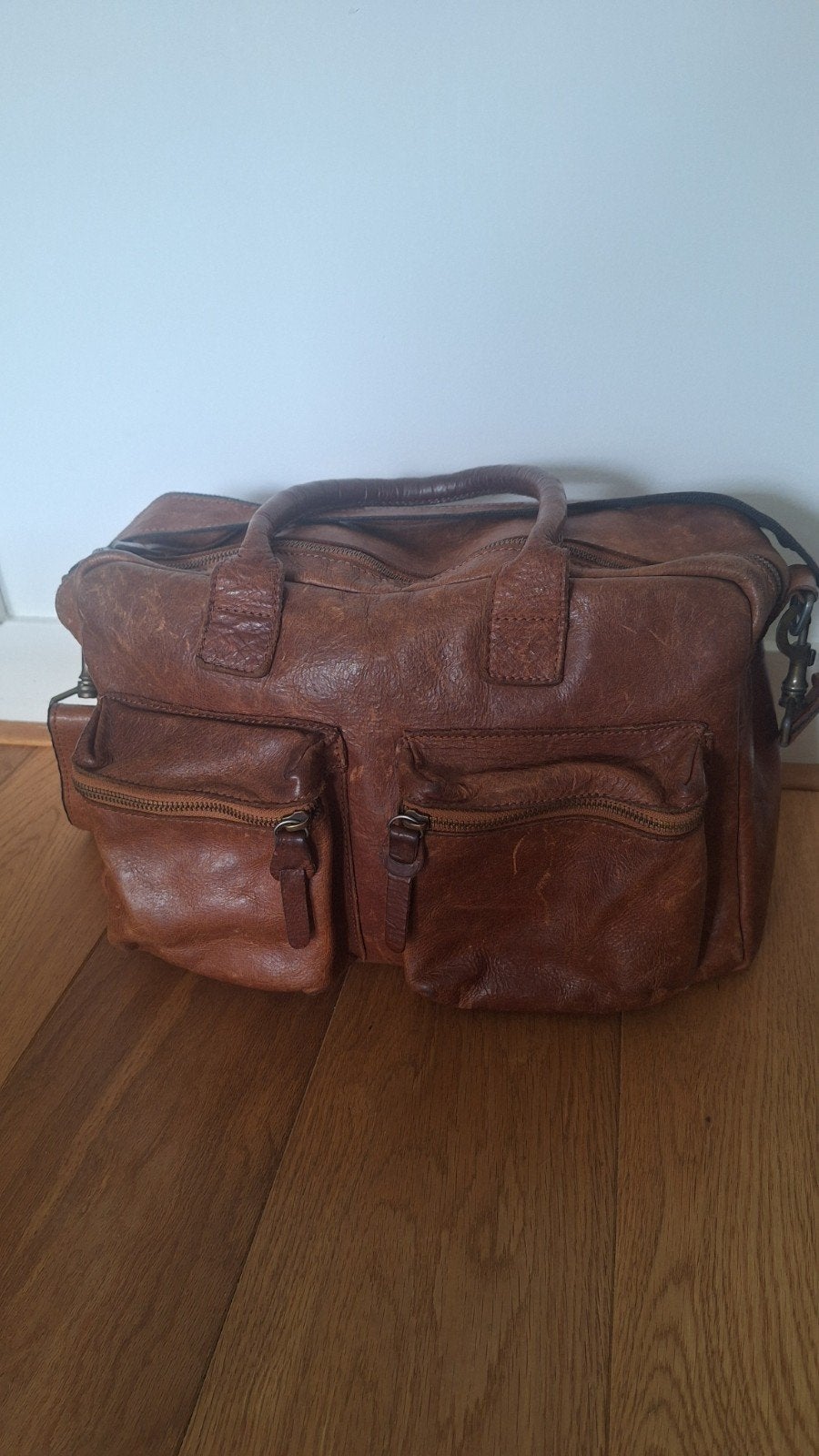 Cowboysbag | Cognac | The bag, 40 tot 60 cm, 30 cm of meer, Gebruikt, Bruin