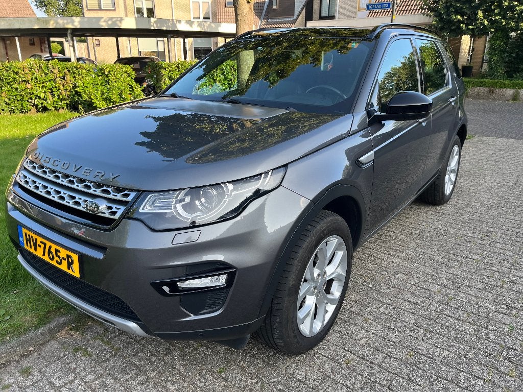 Land Rover Discovery Sport 2.0 TD4 4WD Aut9 2016 Grijs, Auto's, Automaat, Zwart, 4 cilinders, 179 pk