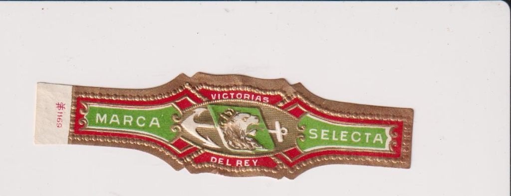 sigarenbanden - VICTORIAS DEL REY, Ophalen of Verzenden, Zo goed als nieuw, Sigarenbandjes