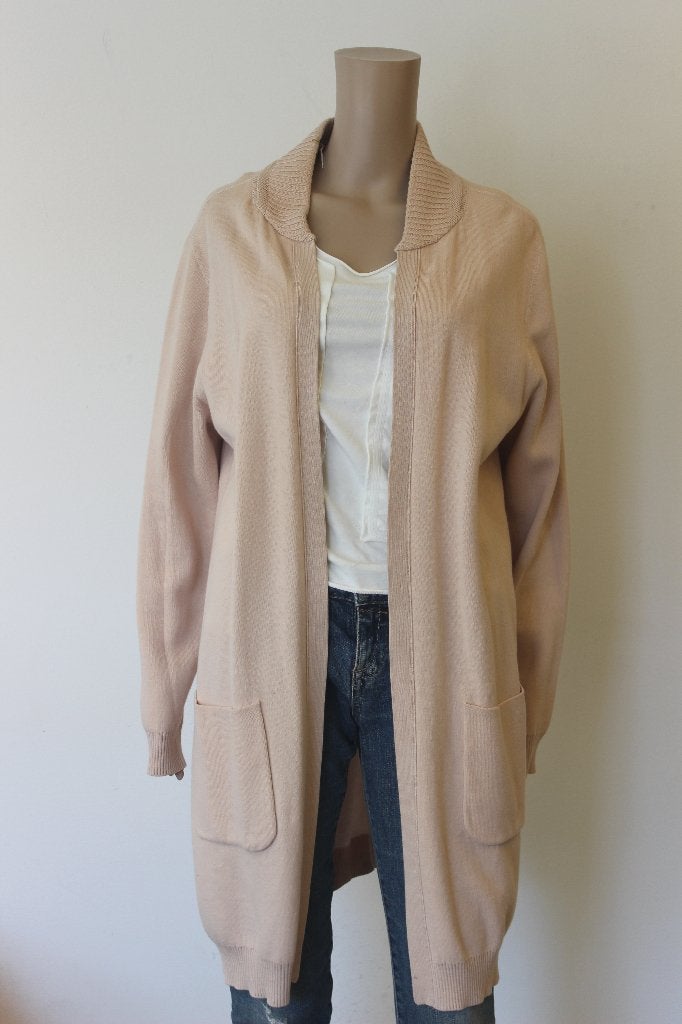 Yaya beige lang vest maat XL, ., Beige, Maat 46/48 (XL) of groter, Ophalen of Verzenden