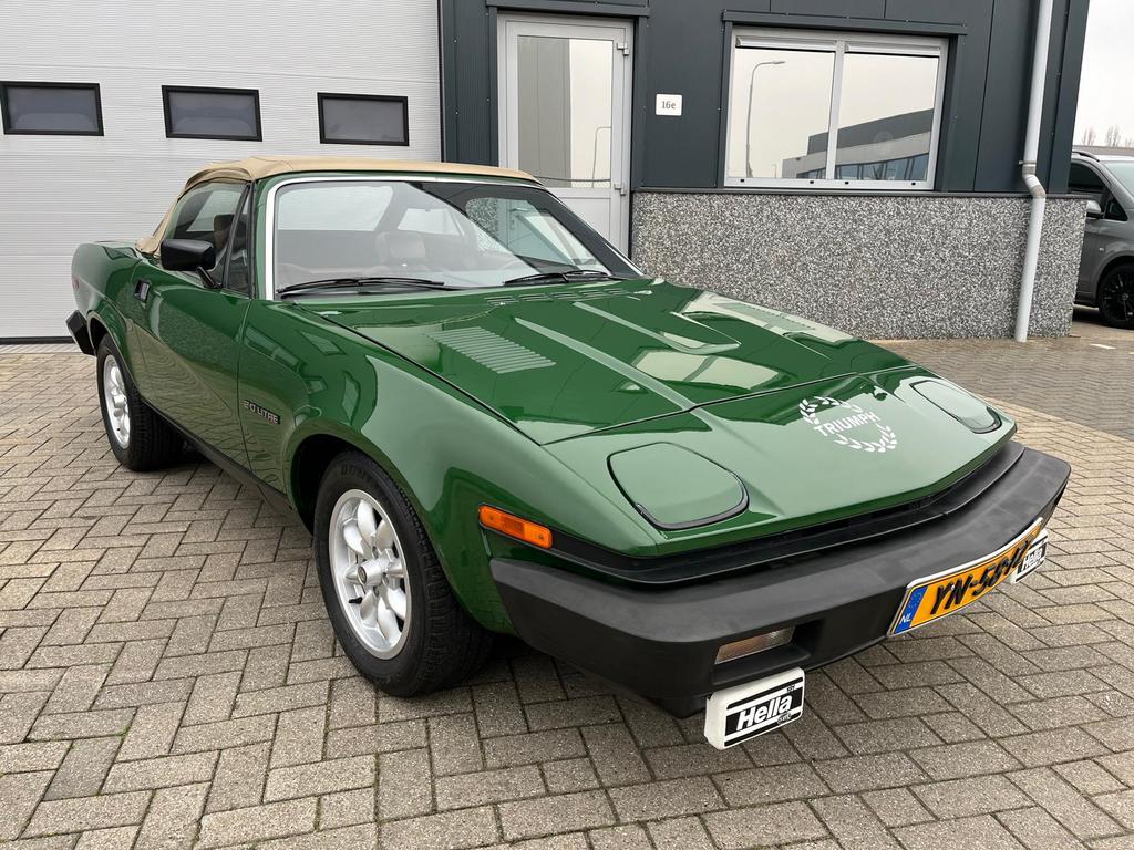 Triumph Tr-7 cabrio 1980 Groen, Auto's, 1112 kg, Overige modellen, 4 cilinders, Cabriolet
