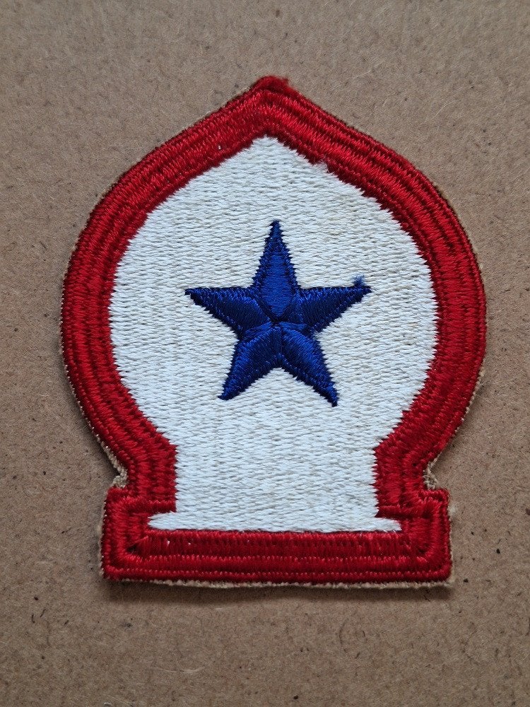 WWII US North African Theater patch, Verzamelen, Verzenden, Amerika, Embleem of Badge