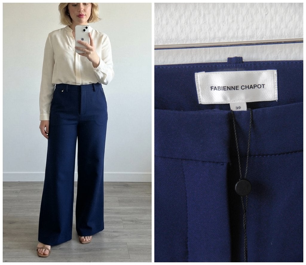 Fabienne Chapot - NIEUW puck broek blauw - maat 36, Blauw, Nieuw, Ophalen of Verzenden, Fabienne Chapot