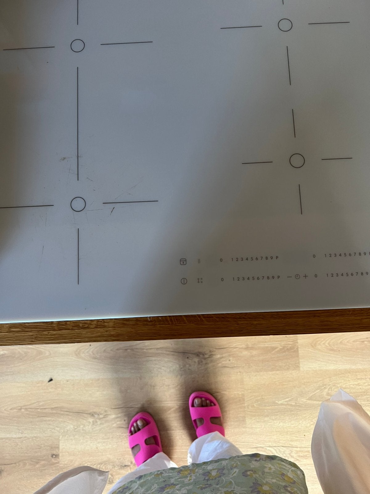 Inductie kookplaat, Ophalen of Verzenden, Gebruikt, 25 tot 50 cm, Minder dan 100 cm