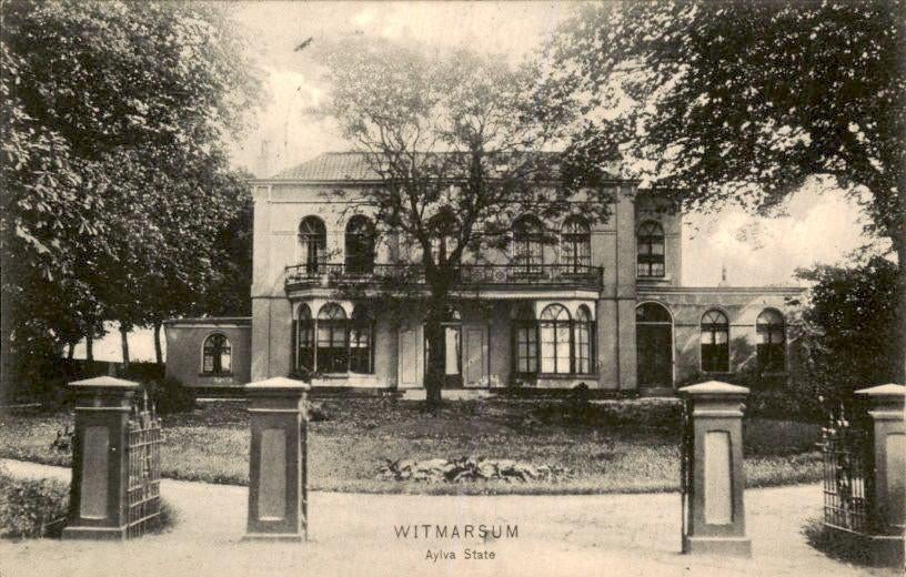 Witmarsum - Aylva State, Ophalen of Verzenden, Voor 1920, Gelopen, Friesland