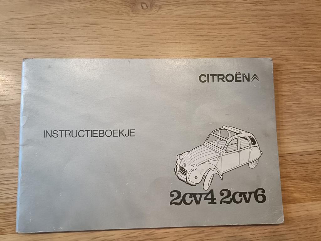 Citroën 2CV4 2CV6 Instructieboekje Handleiding (uitgave 1973, Ophalen of Verzenden