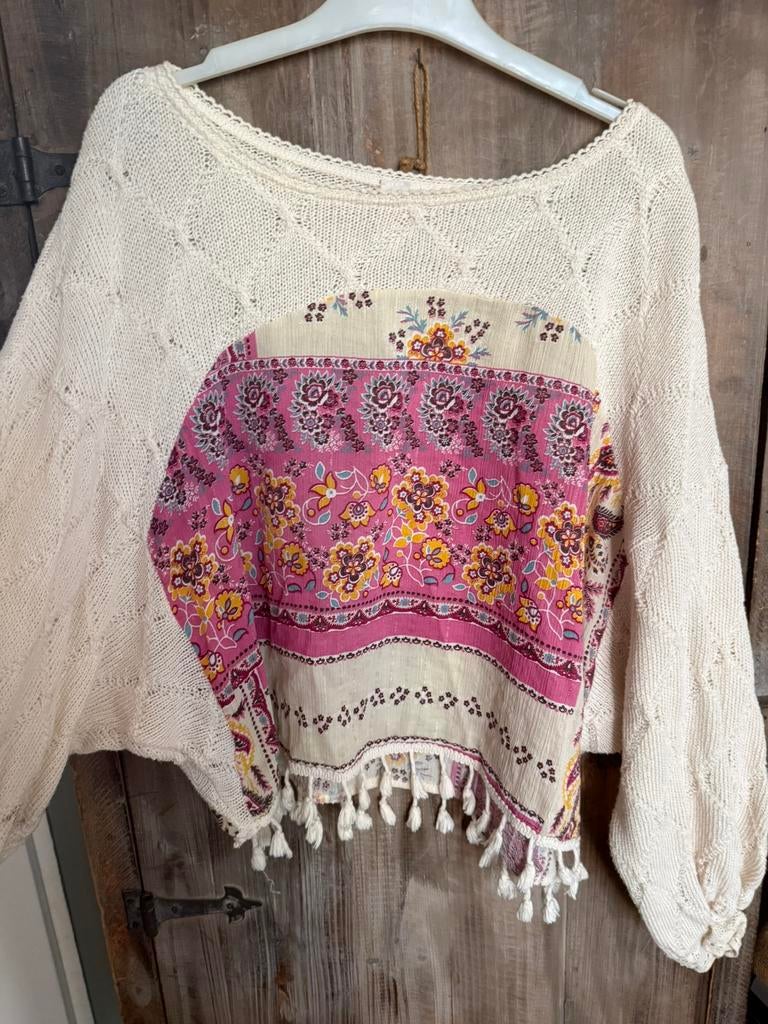Ibiza top Y.Tulo woman, Beige, Zo goed als nieuw, Lange mouw, Ophalen
