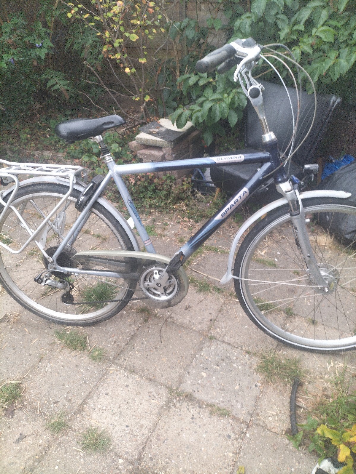 Sparta Heren fiets, Ophalen, Gebruikt, Minder dan 10 versnellingen, Overige merken
