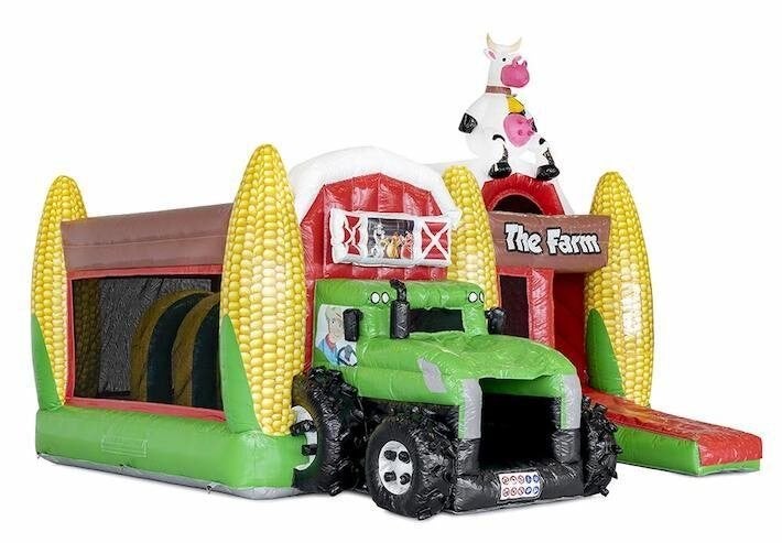 TE HUUR: spellen / boerderij attracties, springkussen, Ophalen of Verzenden, Zo goed als nieuw, Overige