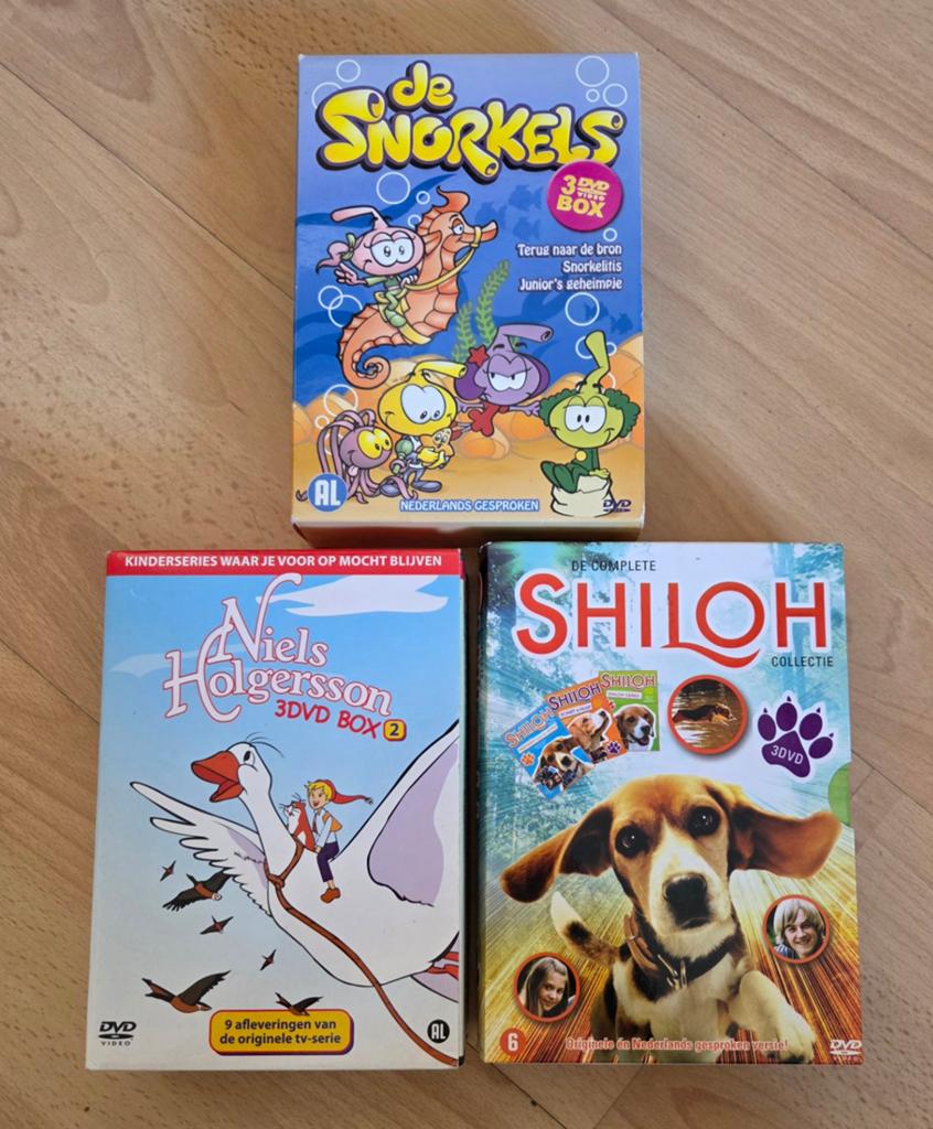 Snorkels, Nils Holgersson & Shiloh, Alle leeftijden, Ophalen of Verzenden, Zo goed als nieuw