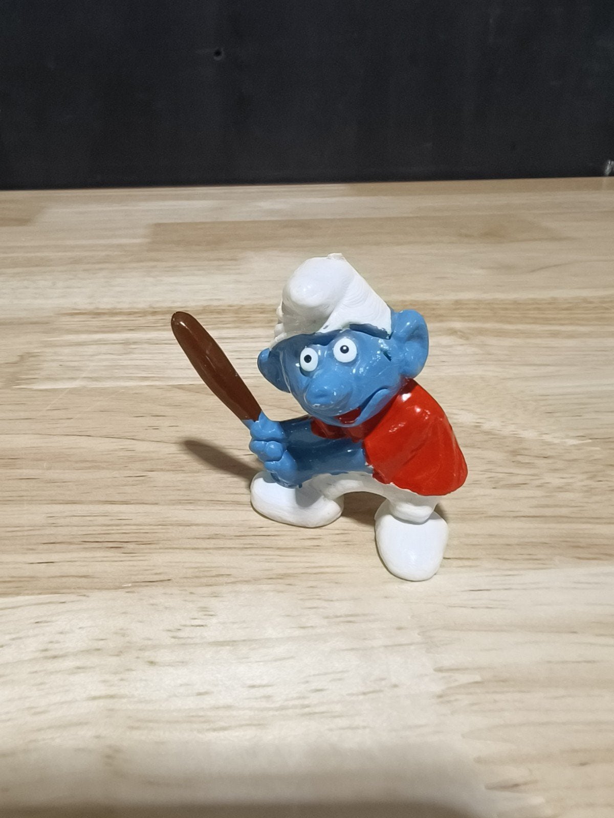 zeer bijzondere zeldzame vintage "Bootleg / Plagiate"smurf, Ophalen, Gebruikt