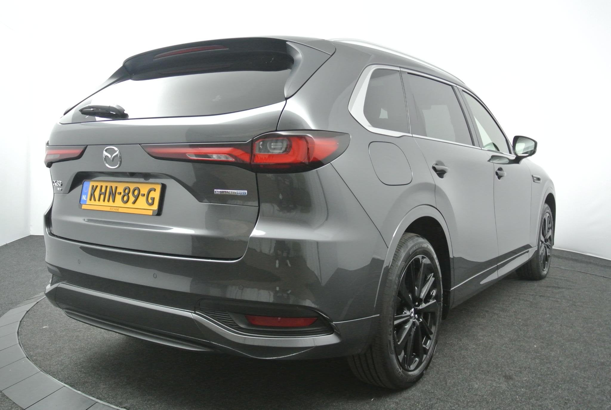 Mazda CX-80 2.5 e-SkyActiv PHEV Homura Plus 6p. | Panoramada, Auto's, Mazda, Automaat, Dealer onderhouden, Gebruikt, 4 cilinders