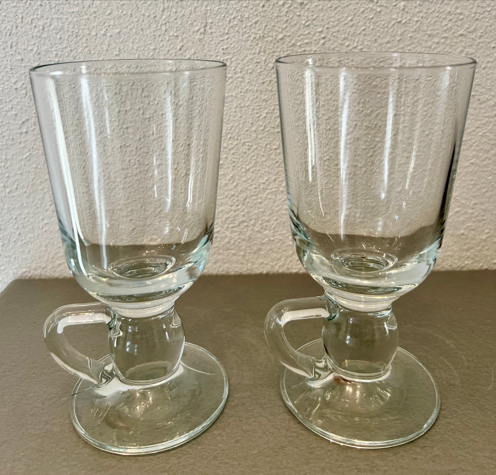 Irish Coffee-glas 2 stuks, Glas of Glazen, Overige merken, Ophalen of Verzenden, Modern