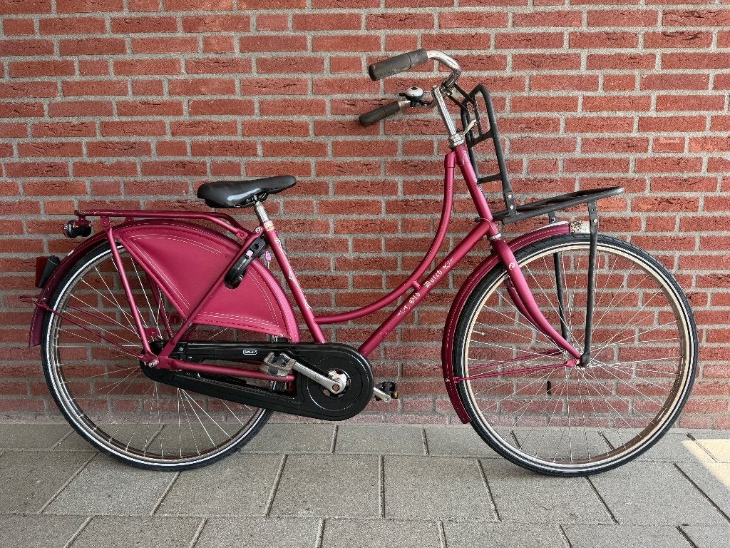 Batavus Old Dutch damesfiets – 50cm – Magenta, Terugtraprem, Batavus, Batavus®, Ophalen of Verzenden