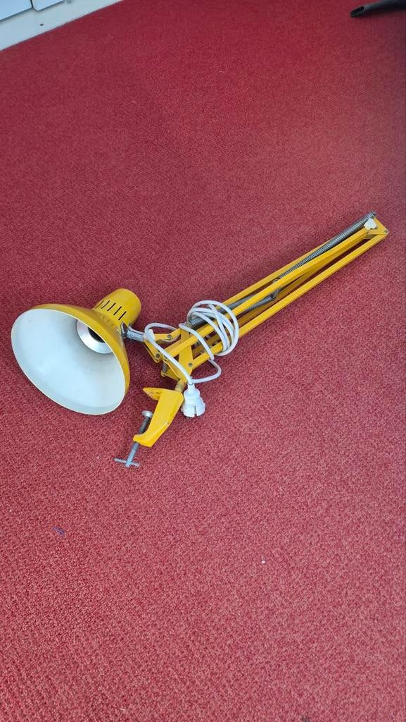 Vintage bureaulamp, Ophalen, Zo goed als nieuw