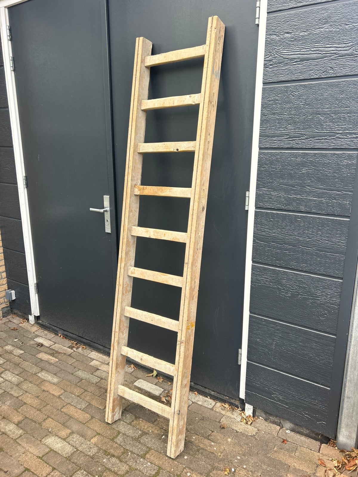 Decoratieve Houten ladder, Ophalen, Gebruikt, Ladder, 2 tot 4 meter
