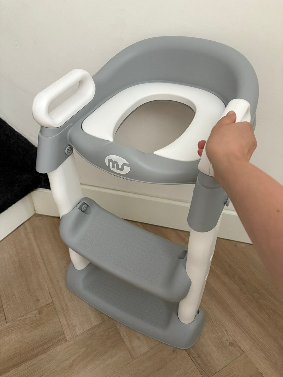 Wc verkleiner met trapje, Ophalen, Zo goed als nieuw, Overige typen