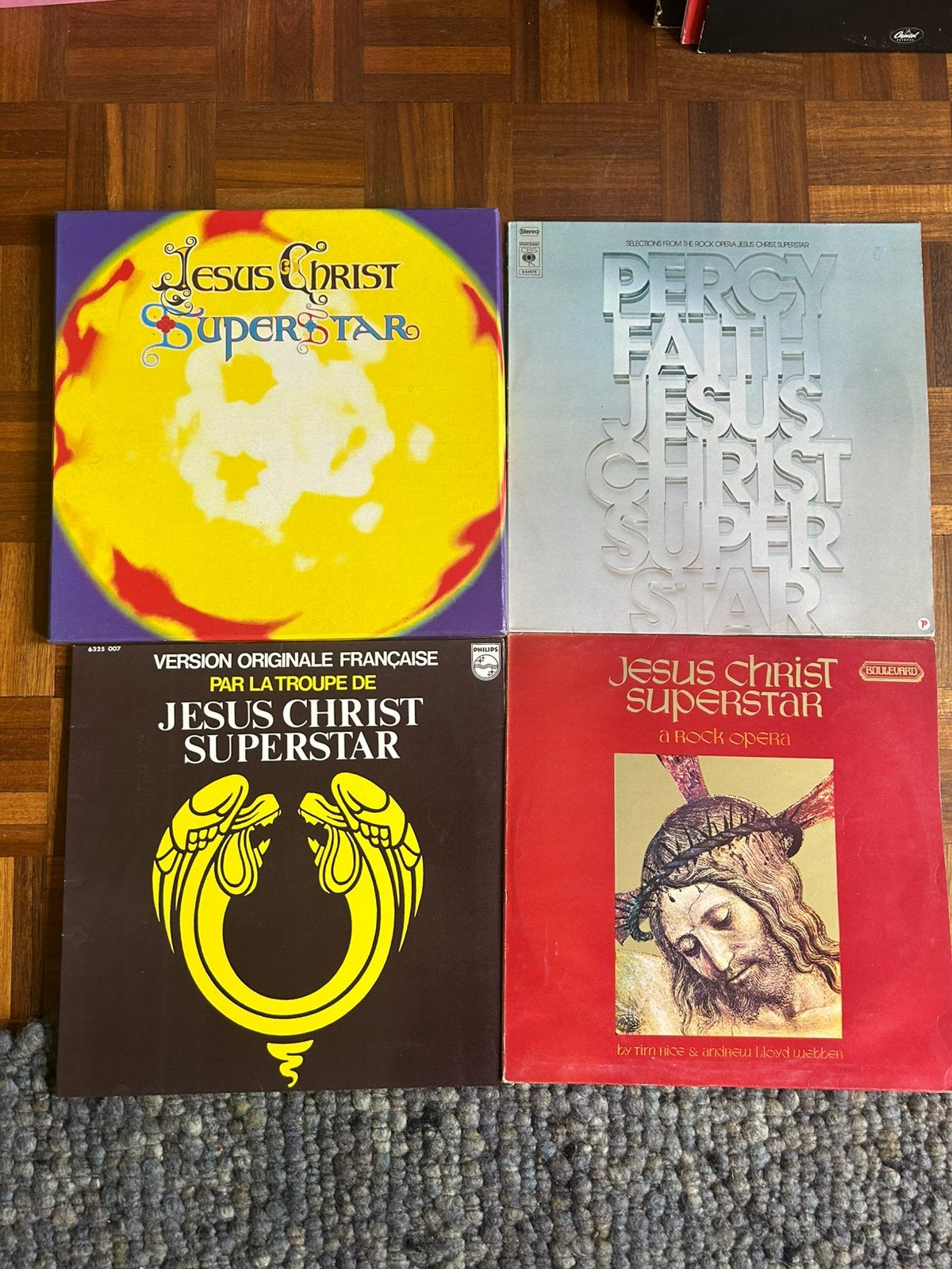 Jesus Christ Superstar LP's – 4 – Los of als bundel, Ophalen of Verzenden, Zo goed als nieuw, Overige formaten