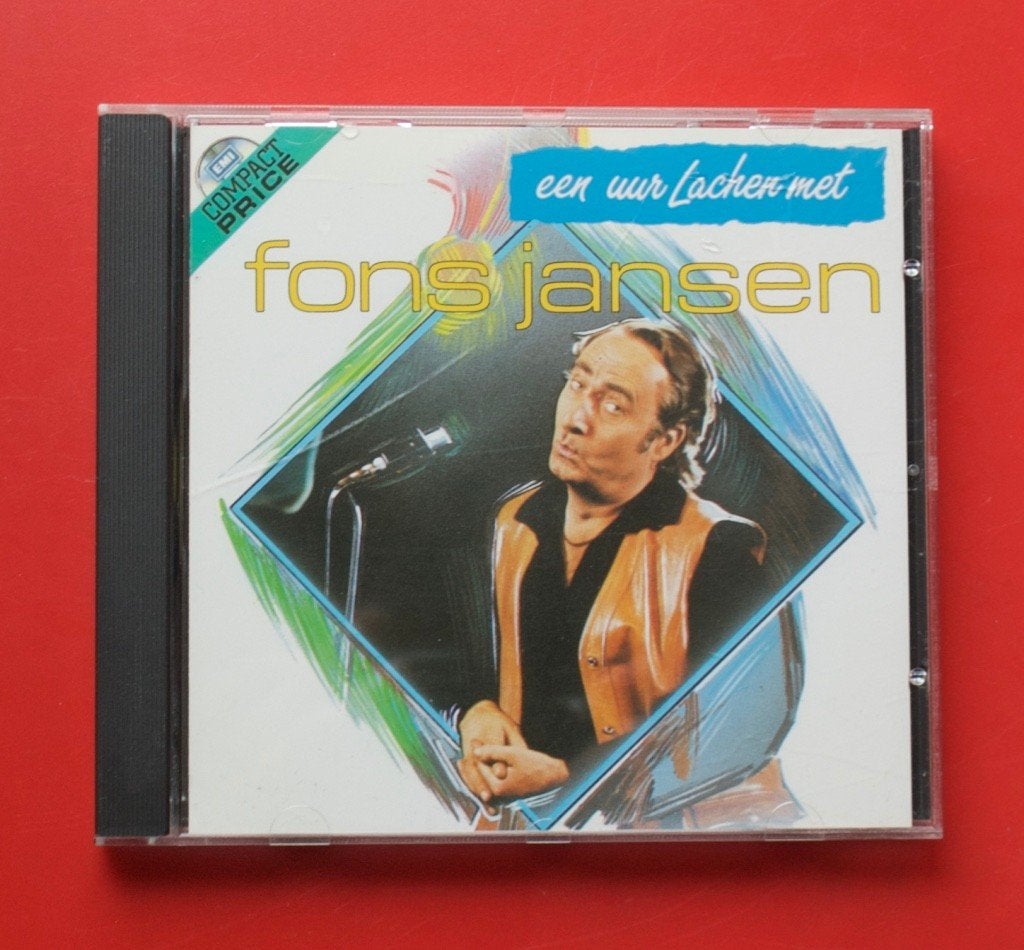 cd Fons Jansen Een uur lachen met Schooljongen, Kerstdiner, Cd's en Dvd's, Ophalen of Verzenden, Gebruikt, Album