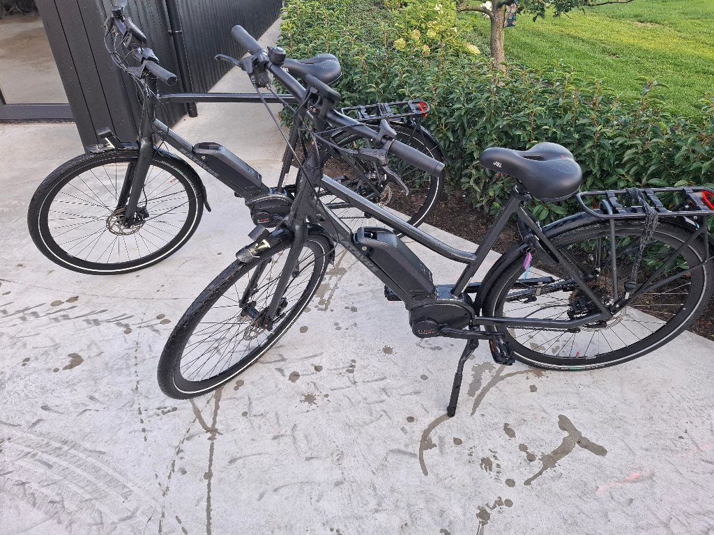 Set van 2 electrische fietsen Batavus dinsdag 400wh, Gebruikt, Batavus, Schijfrem, 56 cm of meer