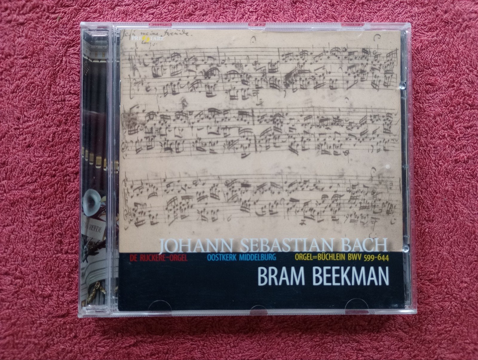 Bach Orgel-Büchlein - Bram Beekman - de Rijckere-orgel, Gebruikt, Overige typen, Ophalen of Verzenden, Barok