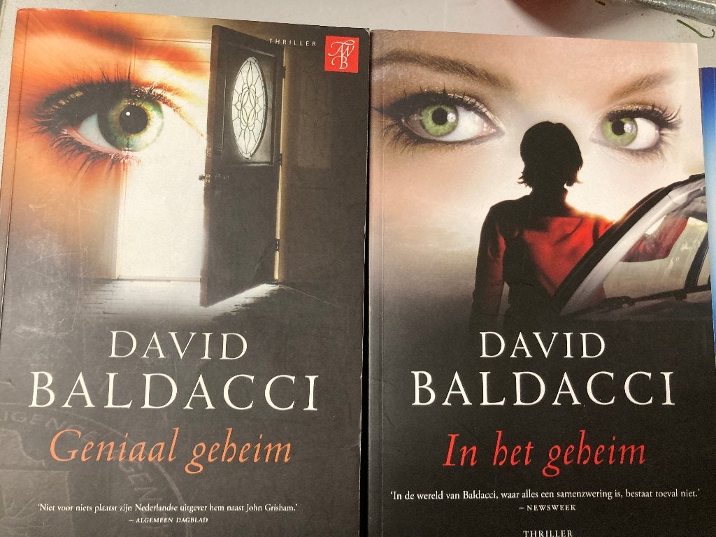 T.K. nog 26 Boeken David Baldacci Zie actuele lijst, Ophalen of Verzenden, Gelezen, David Baldacci, Wereld overig